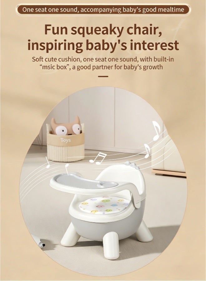 يويولا كرسي طعام للرضع، كرسي لتعليم الطفل الأكل، كرسي طعام مع صينية، مناسب لتعلم الجلوس، كرسي طعام قابل للفصل، كرسي تغذية للرضع - Image 4